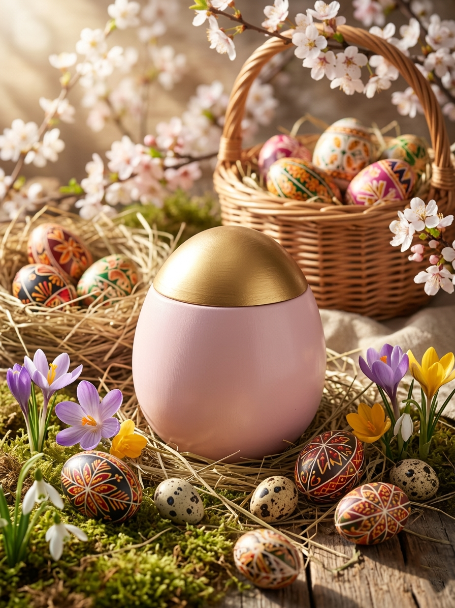 Заливная свеча яйцо