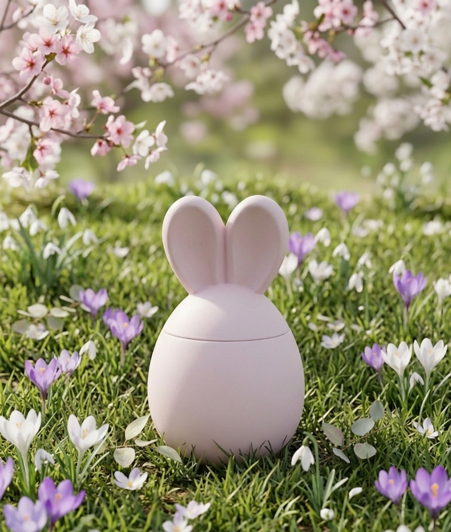 Розовый заяц