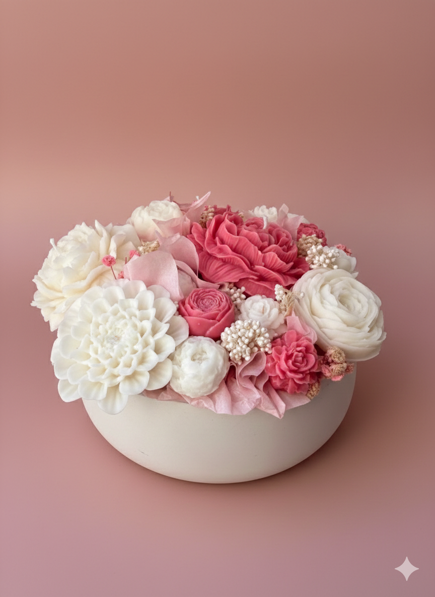 Зефирная роза