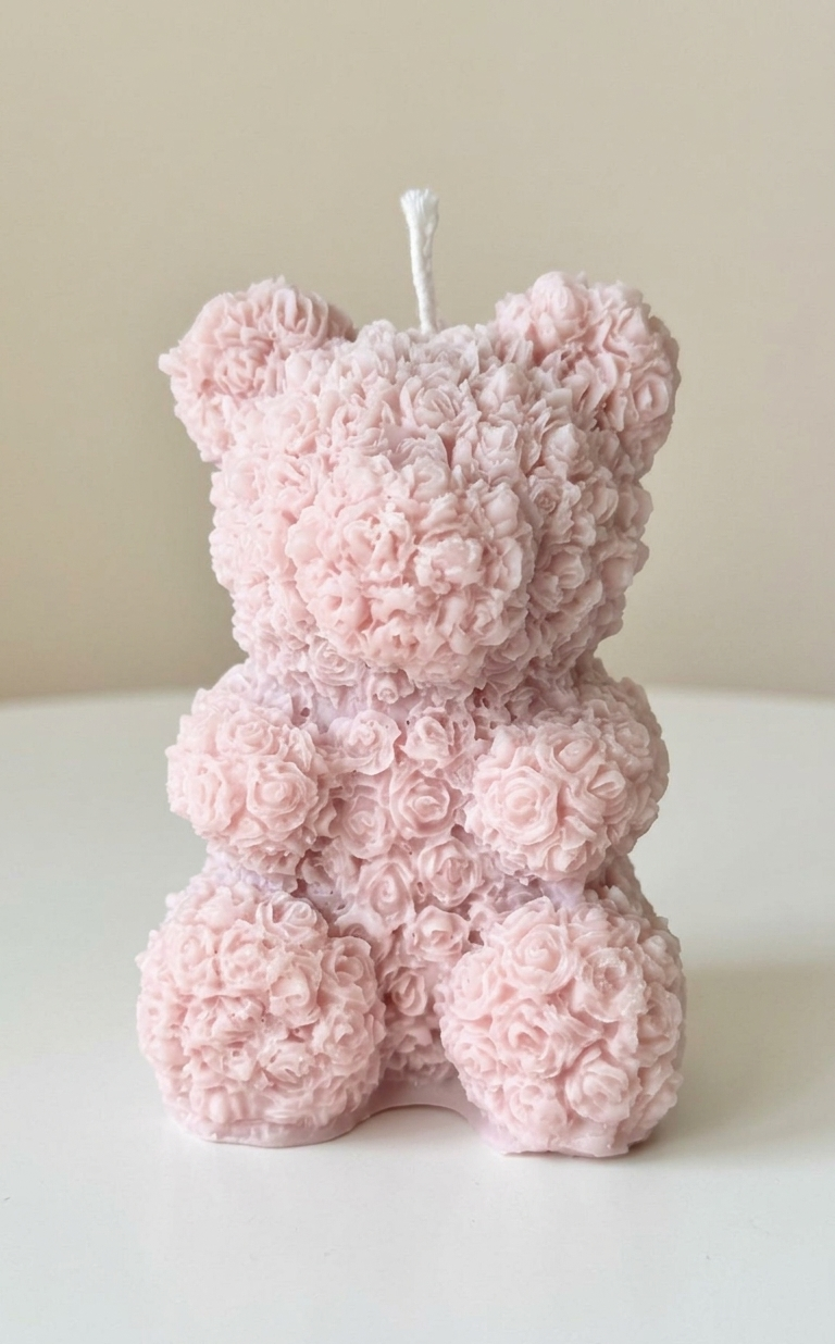 Интерьерная свеча Мишка